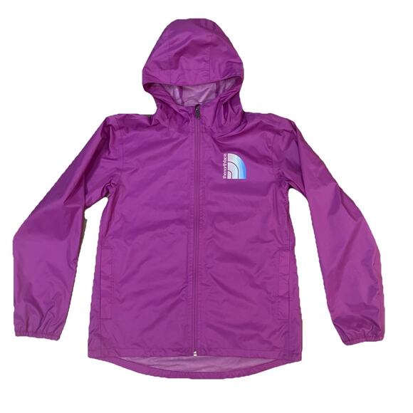 The North Face Rain Jacket Hydrenalite Purple XL 14/16 - Picture 1 of 8